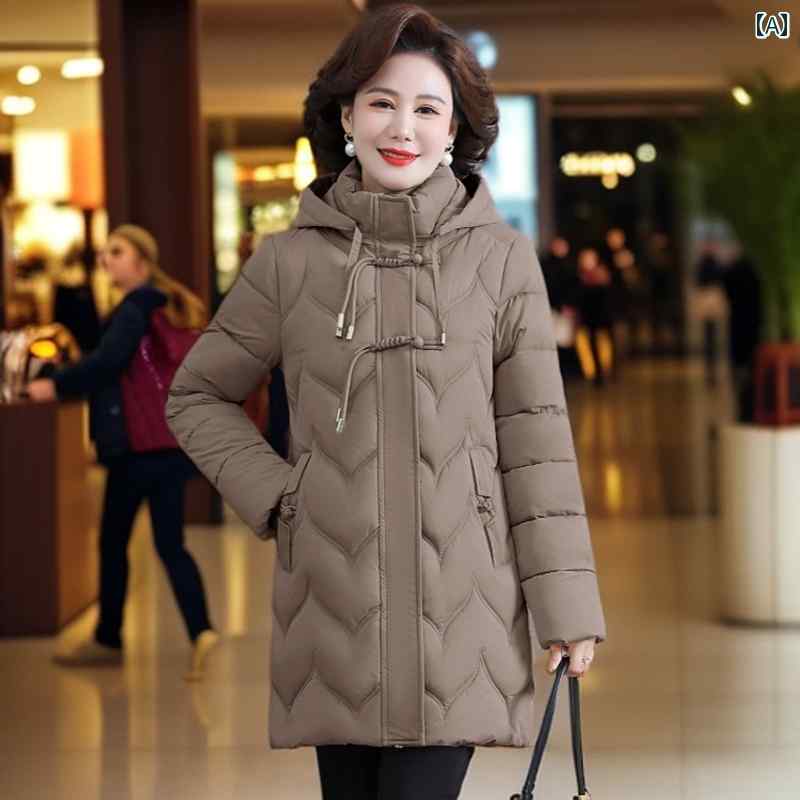 レディース 流行り物 春夏 秋冬 可愛らしい オシャレ 韓国  真っただ中丈 落ち込む 綿織物厚地の外套 御っ母さん 今めかしい 綿入り口・入口 上衣 朦々たる 成人女性 アウター 今めかしい