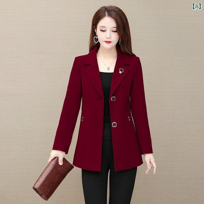 レディース ファッション 春夏 秋冬 かわいい オシャレ 韓国 高級　コート　ショート　婦人服　ウェディング　スーツ　トップ