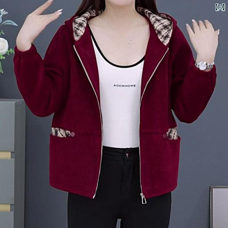 レディース ファッション 春夏 秋冬 かわいい オシャレ 韓国 若々しく スリム カジュアル ショート 両面 スポーティ 快適 コート ママ|YKC8