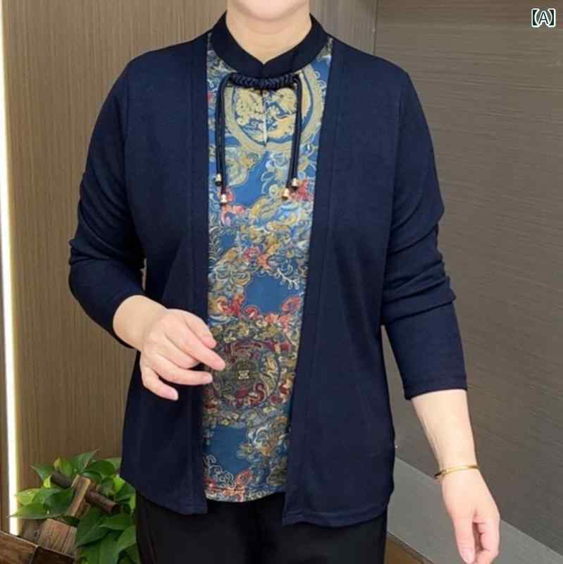 レディース ファッション 春夏 秋冬 かわいい オシャレ 韓国 快適 カジュアル シック フェイク ツーピース レトロスリム 長袖 服装|YKC8