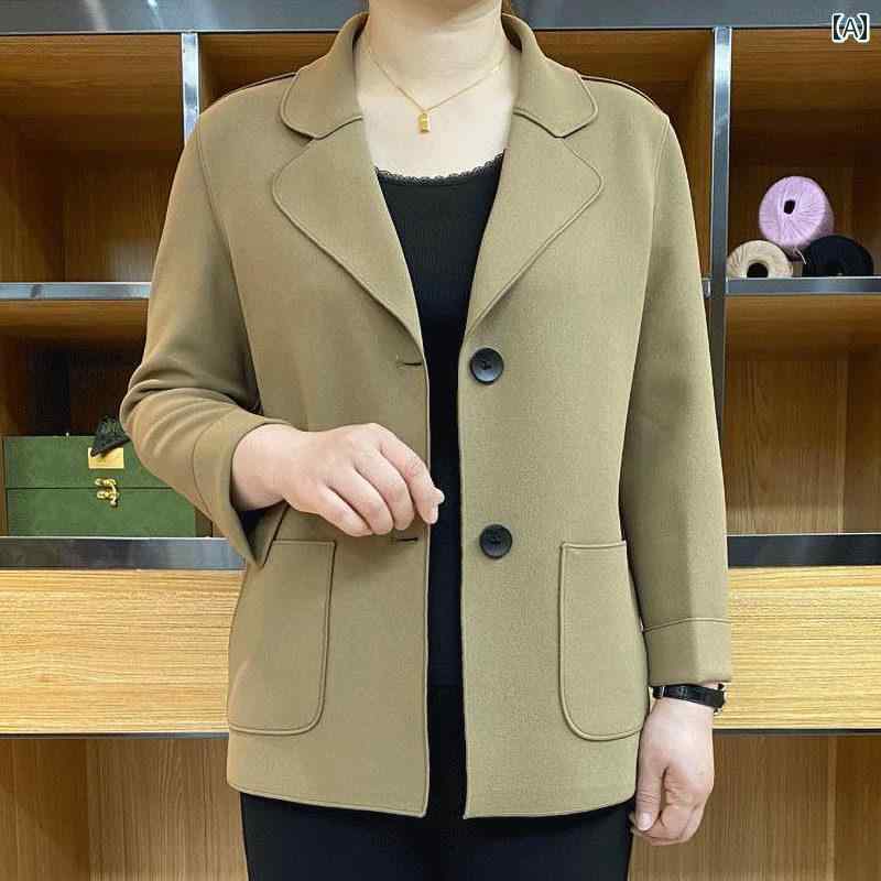 レディース ファッション 春夏 秋冬 かわいい オシャレ 韓国 七分袖 無地 ブレザー 快適 カジュアル スリミング 通勤 トップス 大きめ サイズ アウトフィット|YKC8