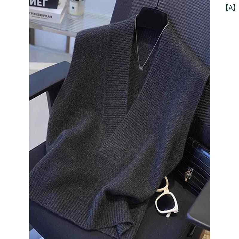 レディース ファッション 春夏 秋冬 かわいい オシャレ 韓国 ニット ベスト セーター 重ね着 スタイリッシュ 高級感 若々しく エレガント トップス|YKC8