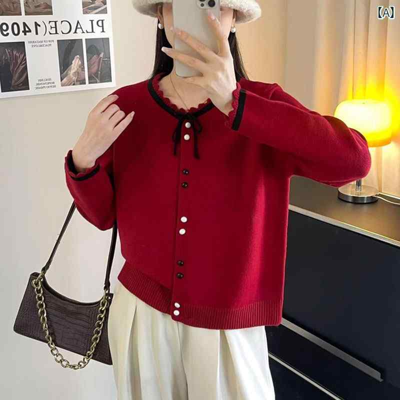 レディース 流行り物 春夏 秋冬 可愛らしい オシャレ 韓国 編み物ジレー シュロの葉＆ スピード競技 刈り込み 今めかしい トップス
