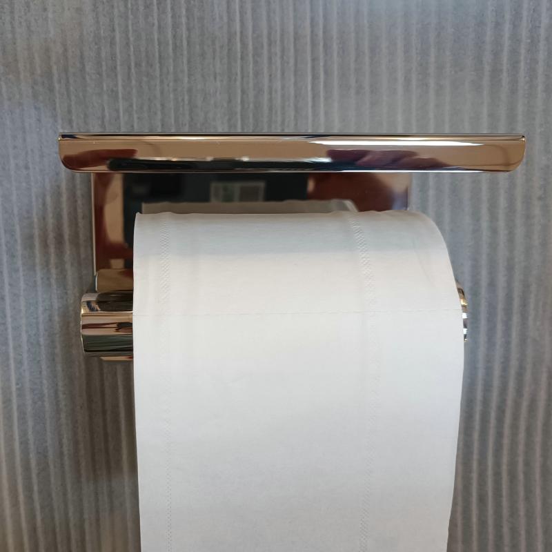 楽天市場】ステンレス製！業務用トイレットペーパーホルダー横2