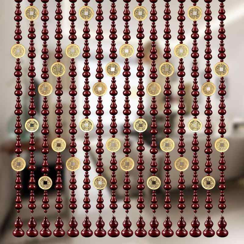 【昭和レトロ】木製　のれん　珠のれん　暖簾　カーテン 楽天市場】のれん 木珠 のれん 昭和レトロ 手作り 国産 木珠のれん