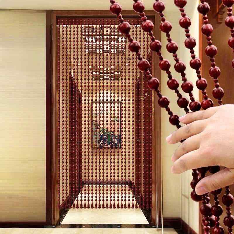 珠のれん 35連　巾 約85×丈90cm 川島織物セルコン 楽天市場】珠のれん 35連 巾 約85×丈90cm おしゃれ 玉のれん 木珠 和