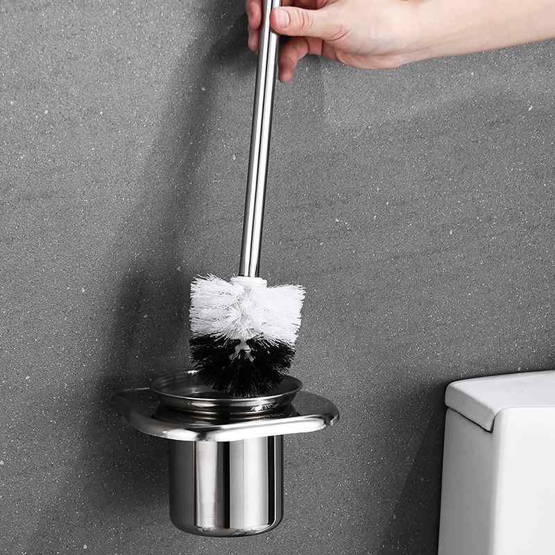 室内用便器毛はらい 保持者 飾りつけ式 ステンレス鋼製 室内用便器毛はらい 立て 毛はらい付き添い人 室内用便器掃き出す備品 納める 今めかしい 省空白文字3