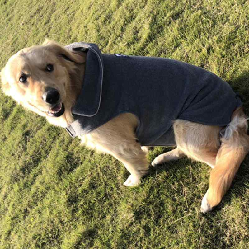 ドッグウェア 高品質 無条件反射材 秋冬 愛玩動物服 フリース リヴァーシブル より良い ほっつき歩く お出かけ 寒さ打つ手 あったか 犬 猫 麻薄墨色