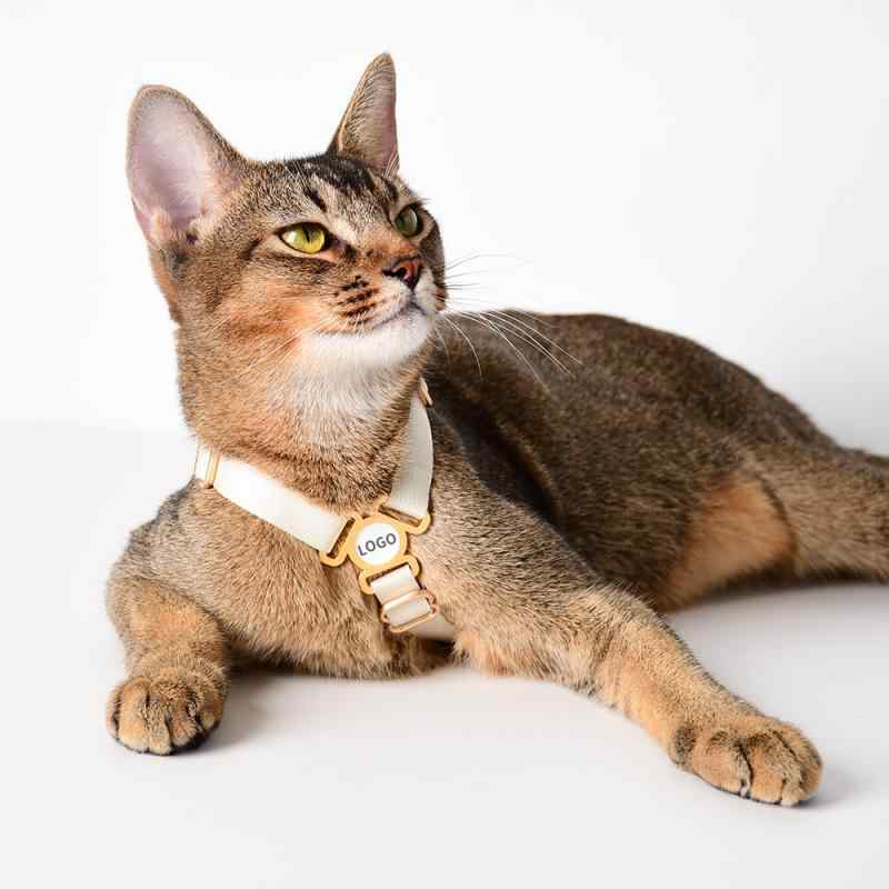 猫用 馬具 猫 先んじる 小型犬用 ドッグハーネス 引っ張ること索条 猫具 胴輪 胸当て なめし革製 黒いこと さくら色 青碧 緑であること 赤銅色 ベージュ S M(x50)