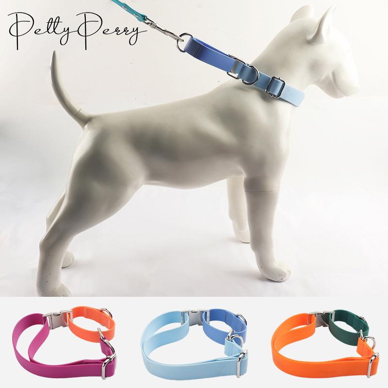 首飾り 犬 猫 愛玩動物用 M L PVC なめし革 チョー鉄道車両 分かりやすい アウトドア 青碧 ・摩? オレンジ色 緑であること ジーンズ風(x100)