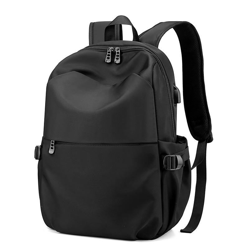 リュック メンズ 男性用 中学生 大学生 ビジネス 通勤 通学 鞄 カバン バッグ A4 PC収納 20-35L オックスフォード 負担軽減 ブラック グレー 無地