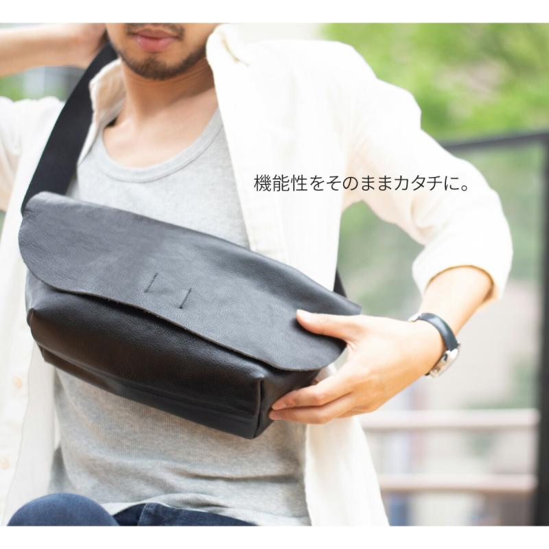 メンズ ショルダーバッグ 本革 曲がった掛け 鞄 雨合羽 耐摩耗 薄墨色 米白 通い 普段使い走り3 その他-日用品雑貨・文房具・手芸
