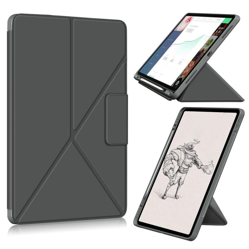 タブレットケース iPad Pro 129インチ カバー スタンド機能付き シンプル ビジネス スタイル ブラック グレー ワインレッド ネイビー ローズゴールド グリーン3