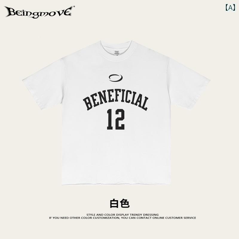 Tシャツ メンズ 男性用 オーバーサイズ ゆったり 運動 薄手 半袖Tシャツ アメカジ ストリート カジュアル 綿100％ 白 ホワイト グレー スポーティー3
