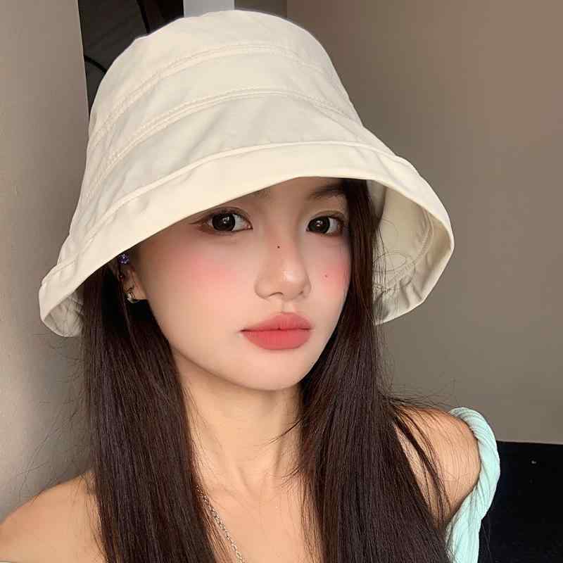 帽子 レディース 麦わら帽子 紫外線対策 UVカット ベージュ 漁夫帽 つば広 ハット 日よけ帽子 小顔効果 コットン ポリエステル 春夏3