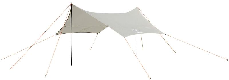 キャプテンスタッグ(CAPTAIN STAG) 円蓋 タープ ヘキサタープ [4-6人用] 【大きさ400×420×H220糎】 UV・PU産業 キャリーバッグ付き添い人 モンテ UA-1077