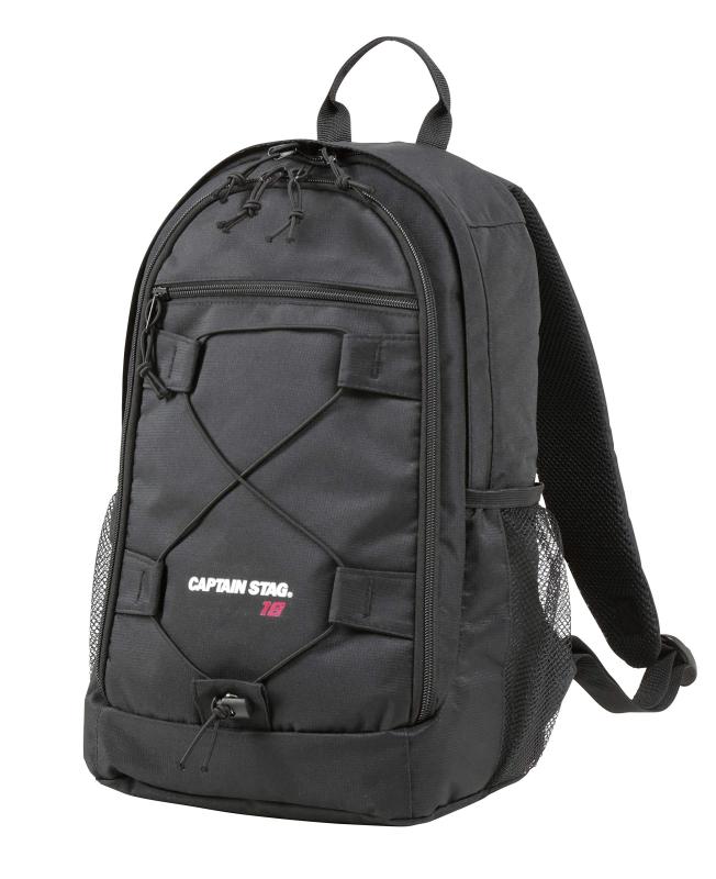 キャプテンスタッグ(CAPTAIN STAG) リュックサック バックパック 登山用バッグ トレッキングザック デイバッグ ブラック FEEL BOSCO UM-2320 / UM-2321 / UM-2326