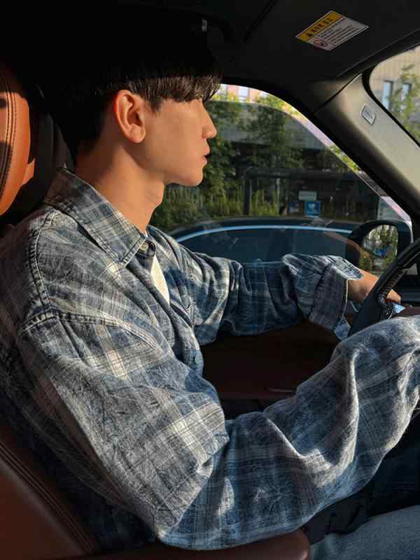 シャツ 男性用 長袖 コットン ネルシャツ 春物 ゆったり カジュアル 韓国風 トップス 普段使い｜YKsakai