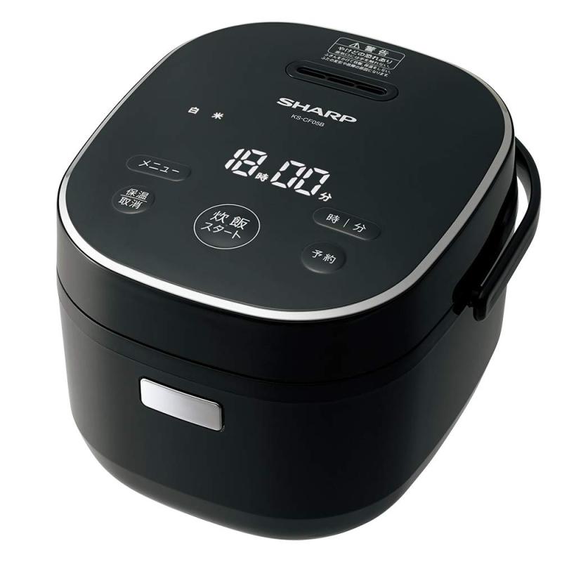 シャープ 炊飯器 KS-CF05B-W 3合 一人暮らし マイコン パン調理機能|YKsakai