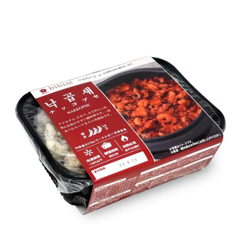 [bibim`] ナッコプセ 3人前 (800g) 釜山から来た料理長が作った本場の韓国料理 具材たっぷり 旨味と辛さが絶妙なバランスの名物料理 お取り寄せグルメ 韓国食品 5,996円