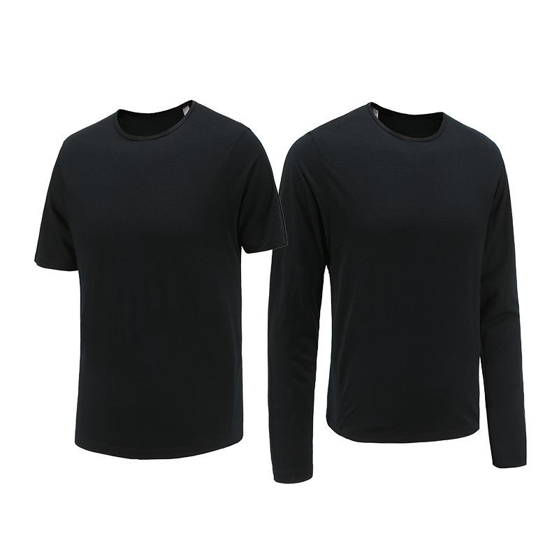 Tシャツ 男性用 メリノウール アウトドア 速乾 吸湿 吸汗 通気性 ランニング スポーツ ウェア トップス 黒 ブラック 春夏