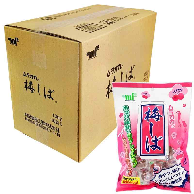 村岡食料雑貨類製作 梅しば 180g×10袋