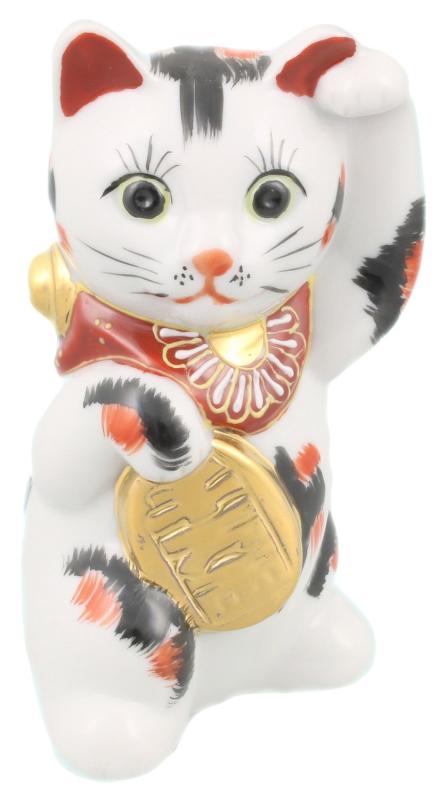 九谷焼 小判招き猫 3号