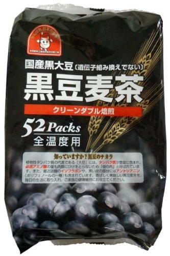 伊福の黒豆麦茶 容器に並べる 10g×52p×20袋