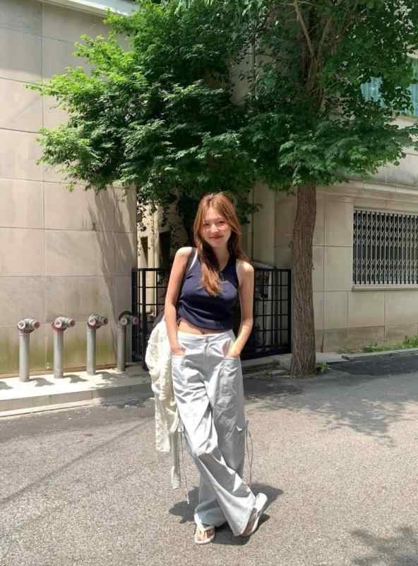 パンツ レディース 韓国 高見え ワイドパンツ ゆるシルエット イージーパンツ 薄手 春夏 普段使い デイリー オフィス カジュアル 綿3