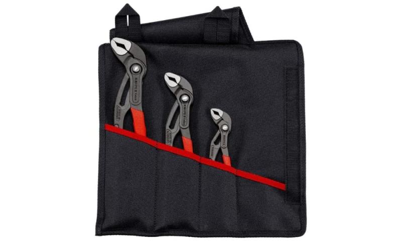 クニペックス KNIPEX 3本組 コブラウォーターポンププライヤー 001955S9