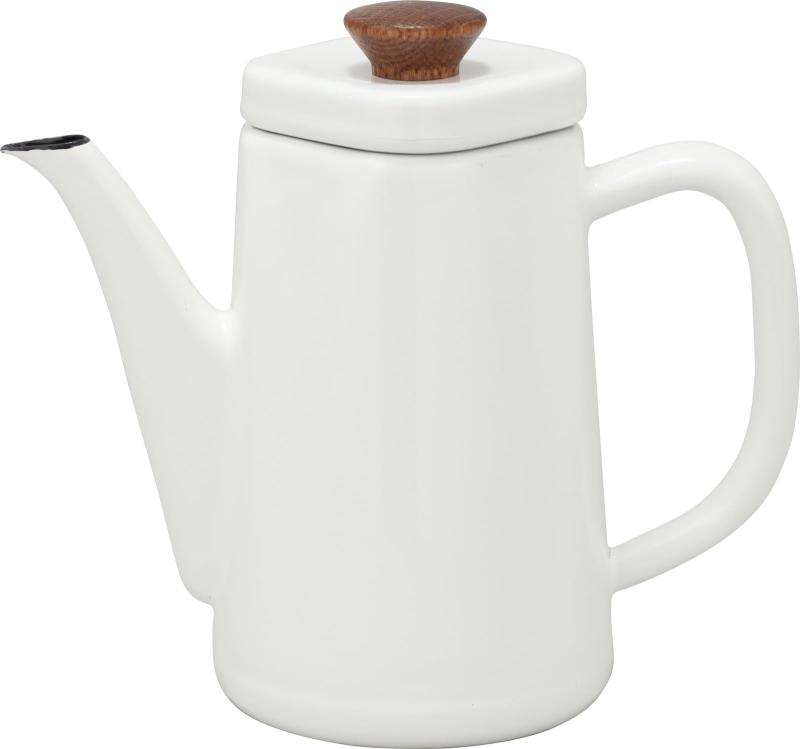 野田琺瑯 コーヒーポット ホーロー製 アンビ 1.2L 日本製