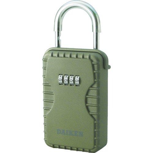ダイケン ボックス付南京錠 キー保管ボックス DK-N200