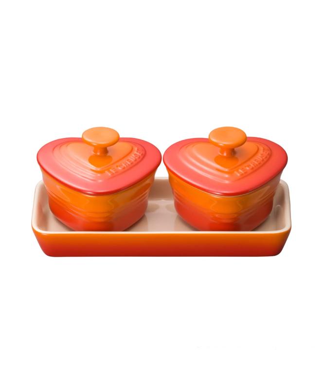 ル・クルーゼ(Le Creuset) 耐熱容器 プチ・ラムカン・ダムール・セット