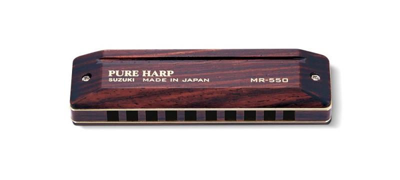 SUZUKI スズキ 10穴ハーモニカ PURE HARP MR-550