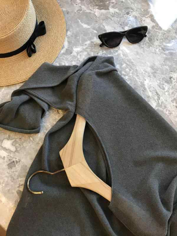 ニット レディース 麻 リネン カーディガン ドルマンスリーブ ゆったり 一文字襟 プルオーバー 接触冷感 伸縮性 日韓スタイル カジュアル 普段使い