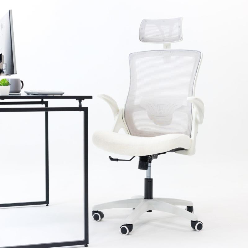 【体圧分散×低反発クッション】NEOCHAIR オフィスチェア デスクチェア メッシュ キャスター 通気性 跳ね上げ式 テレワーク 在宅ワーク DBS|YKsakai