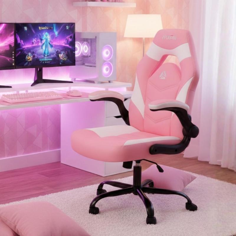 【ハイクオリティなゲーミング環境】 NEOCHAIR ゲーミングチェア オフィスチェア パソコンチェア 【胡坐がかける跳ね上げアーム＆上質なPUレザー＆仕事用にも】 APEX｜YKsakai