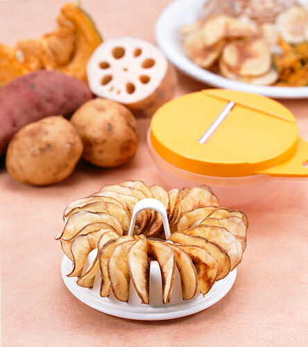 ポテチ　さん専用 楽天市場】チンしてチップス スライサー付 RE-165 曙産業 レンジ