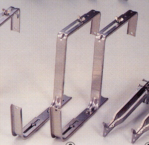 楽天市場】ステンレス製プランターハンガー3段 ベン No99 (ベランダ