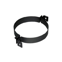 ステンレス黒耐熱 二重煙突用 二つ割サイド（4934756319191） φ150 1.2mm厚 2個組 No.12777