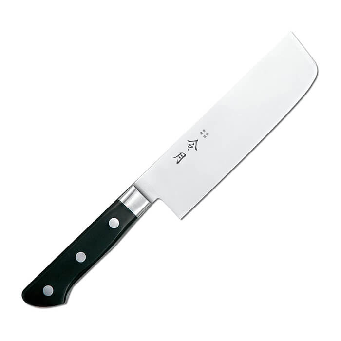 富士カトラリー 令月 口金付きモリブデン特殊鋼庖丁 菜切 160mm 藤次郎 切れ味と実用性を両立