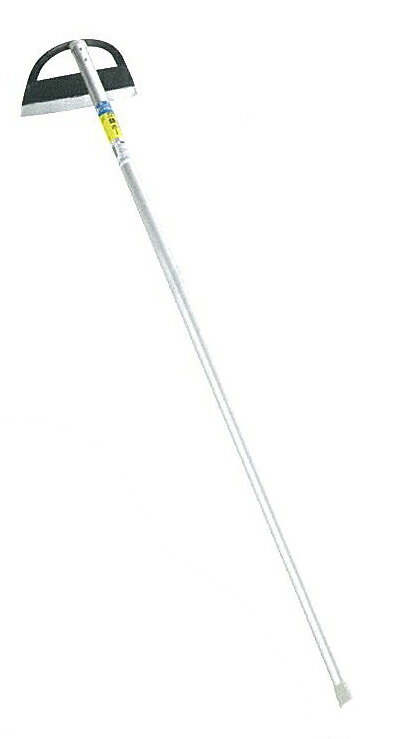 【頑張って送料無料！】小判アルミパイプ鋼付　立鎌ホー　210×柄1200mm　09120