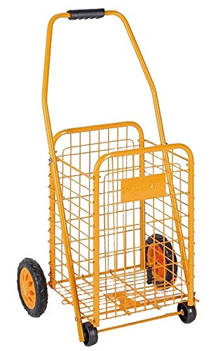 楽天市場 キャプテンスタッグ楽々カゴキャリーイエロー Ul 1003耐荷重15kg 村の鍛冶屋