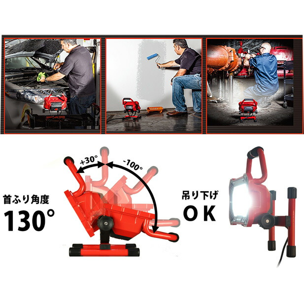 パワービルドLED投光器 EKS0197 アメリカ　パワービルド社のLED投光器。 【頑張って送料無料！】
