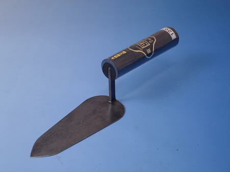 ヒマサ　カクマン左官［0201077］ 柳刃鏝【ステン】　180mm（黒柄）【受注生産品】▼