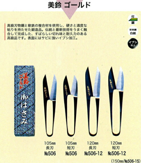 楽天市場】にぎり鋏 105mm 大政最高級御絹はさみ 糸切り鋏 マルシュー