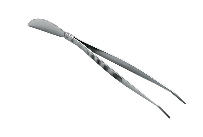 楽天市場】Garden Helper＜石黒金属＞ステンレス ヘラ付ピンセット 直