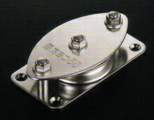 固定ブロック　ヨコ型1車60mm （ベアリング入） K60-2