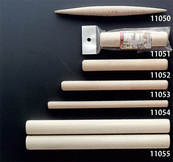 餃子めん棒特用2P（日本製）φ2.1×30cm　2個（11055　）