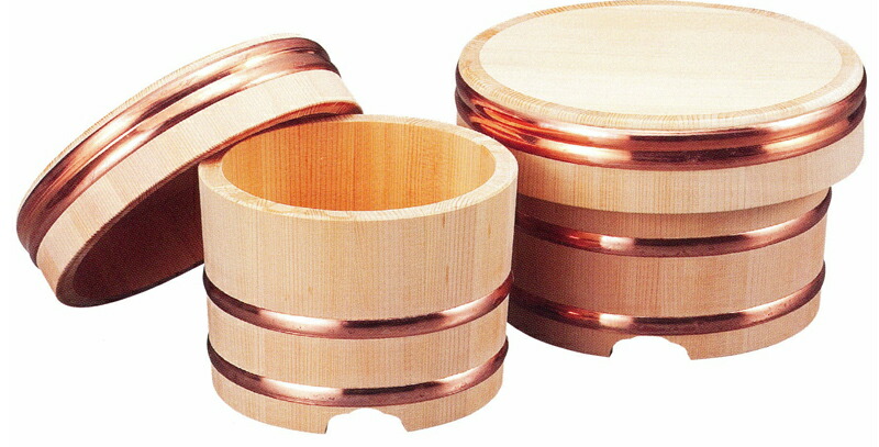 楽天市場】江戸びつ (サワラ製) 15cm 1.5合 【ctaa】 おひつ